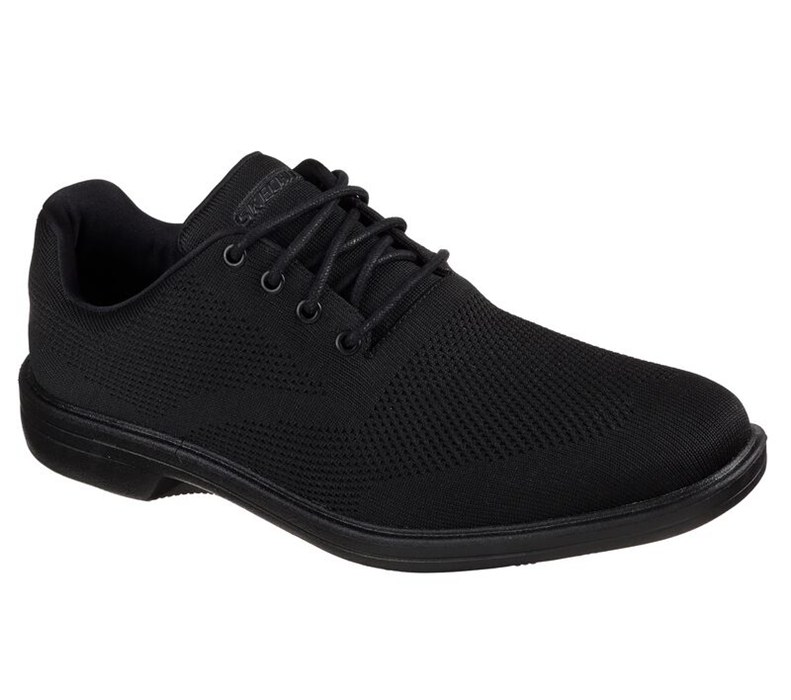 Skechers Relaxed Fit: Walson - Mens Sneakers Black [AU-FP3310]